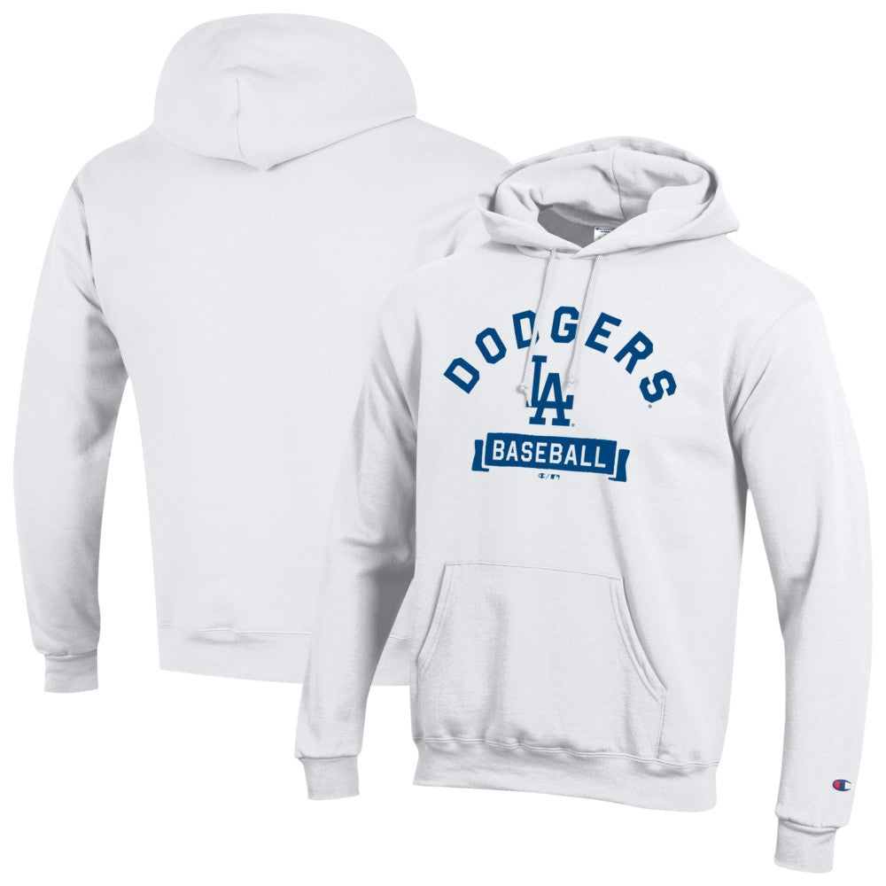 Los Angeles Dodgers Champion Eco Powerblend Hoodie - White Hoodies