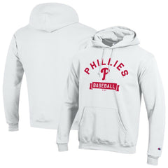 Philadelphia Phillies Champion Eco Powerblend Hoodie - White Hoodies