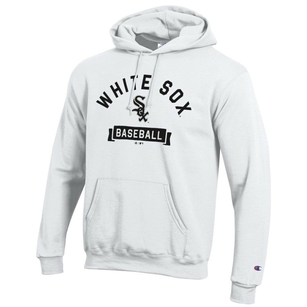 Chicago White Sox Champion Eco Powerblend Hoodie - White Hoodies