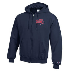 St. Louis Cardinals Champion Eco Powerblend Full-Zip Hoodie - Navy Hoodies