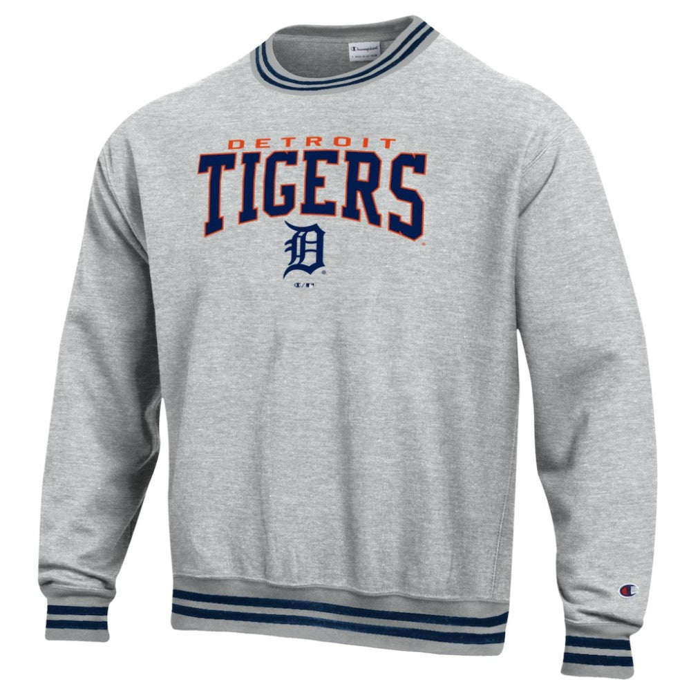 Detroit Tigers Champion Reverse Weave Sweatshirt - Navy Sweatshirts