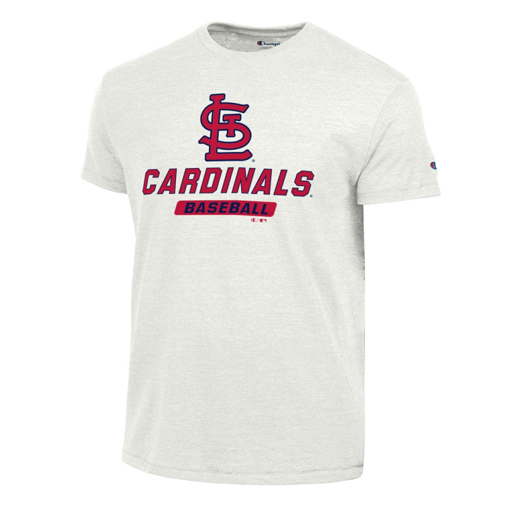 St. Louis Cardinals Champion Ultimate Tri-blend T-Shirt - White T-shirts