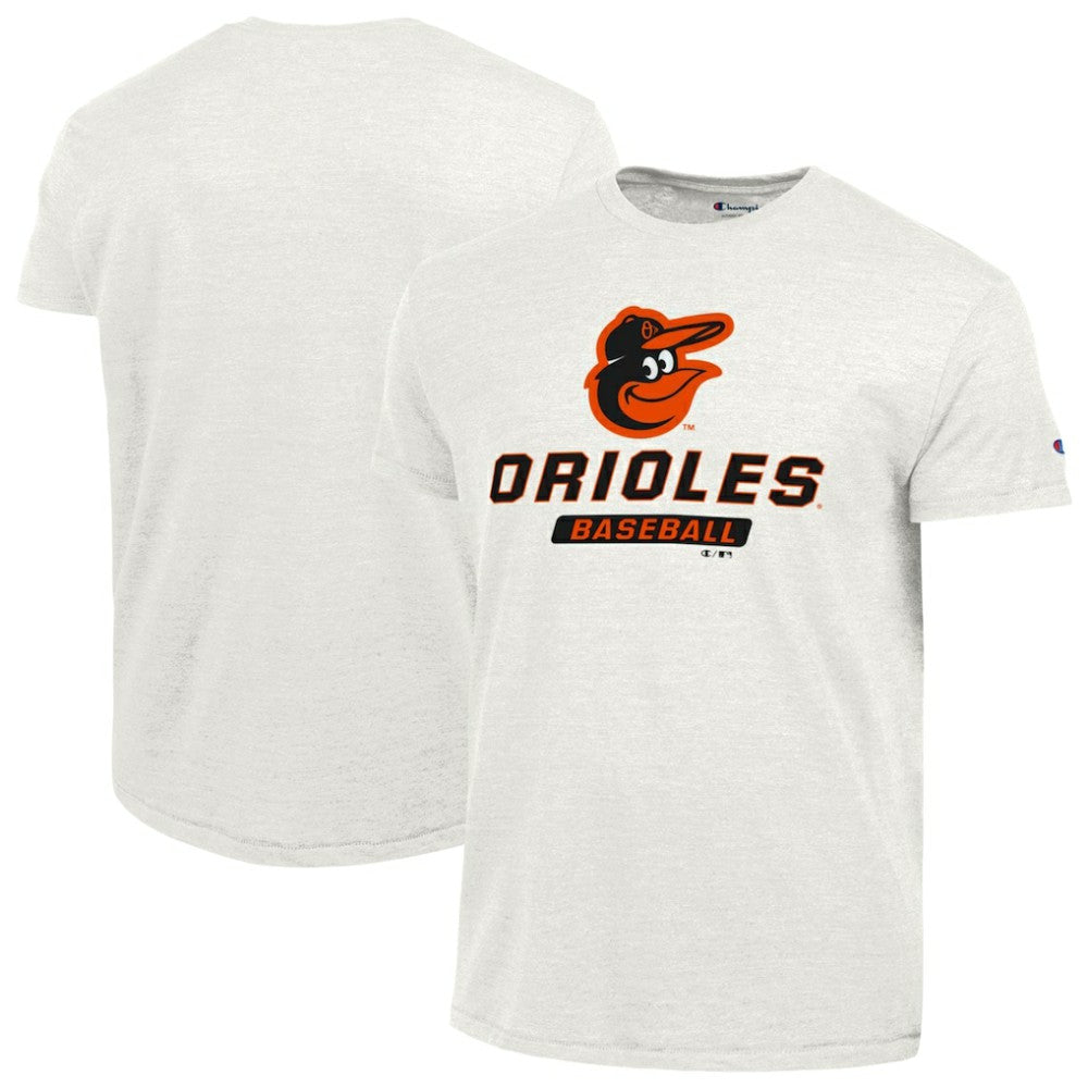 Baltimore Orioles Champion Ultimate Tri-blend T-Shirt - White T-shirts
