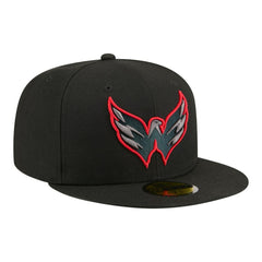 Washington Capitals New Era Color Pop 59FIFTY Fitted Hat - Black | US 203778842