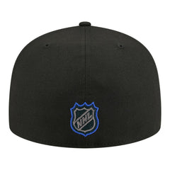 Edmonton Oilers New Era Color Pop 59FIFTY Fitted Hat - Black | US 203778843