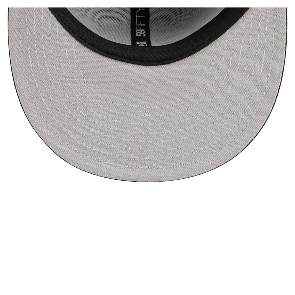 Edmonton Oilers New Era Color Pop 59FIFTY Fitted Hat - Black | US 203778843