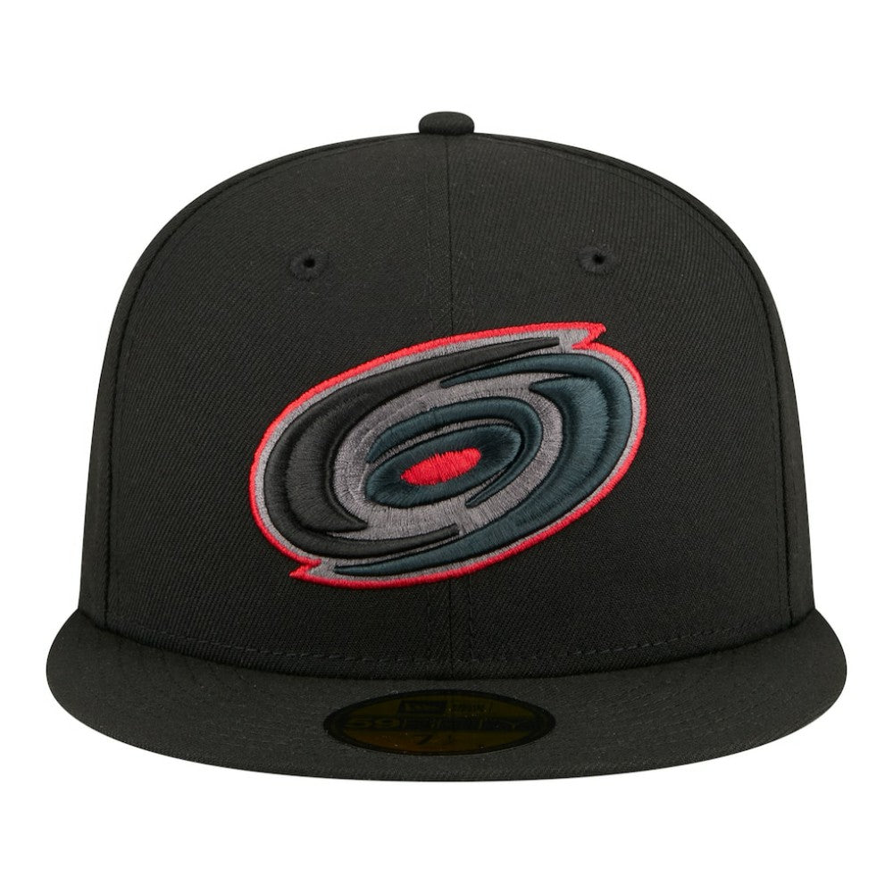 Carolina Hurricanes New Era Color Pop 59FIFTY Fitted Hat - Black | US 203778846