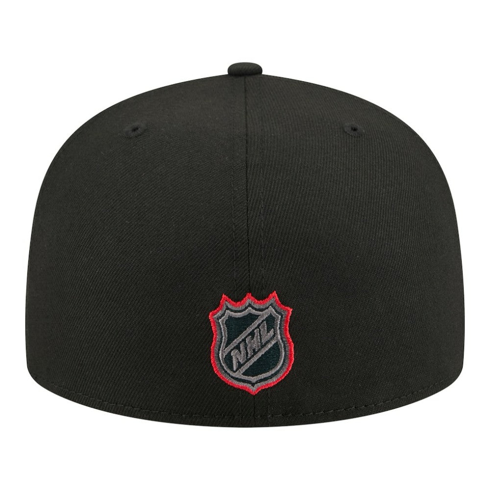Carolina Hurricanes New Era Color Pop 59FIFTY Fitted Hat - Black | US 203778846