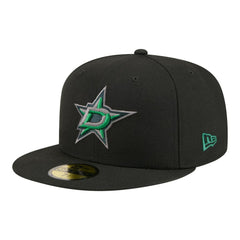 Dallas Stars New Era Color Pop 59FIFTY Fitted Hat - Black | US 203778847