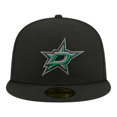 Dallas Stars New Era Color Pop 59FIFTY Fitted Hat - Black | US 203778847