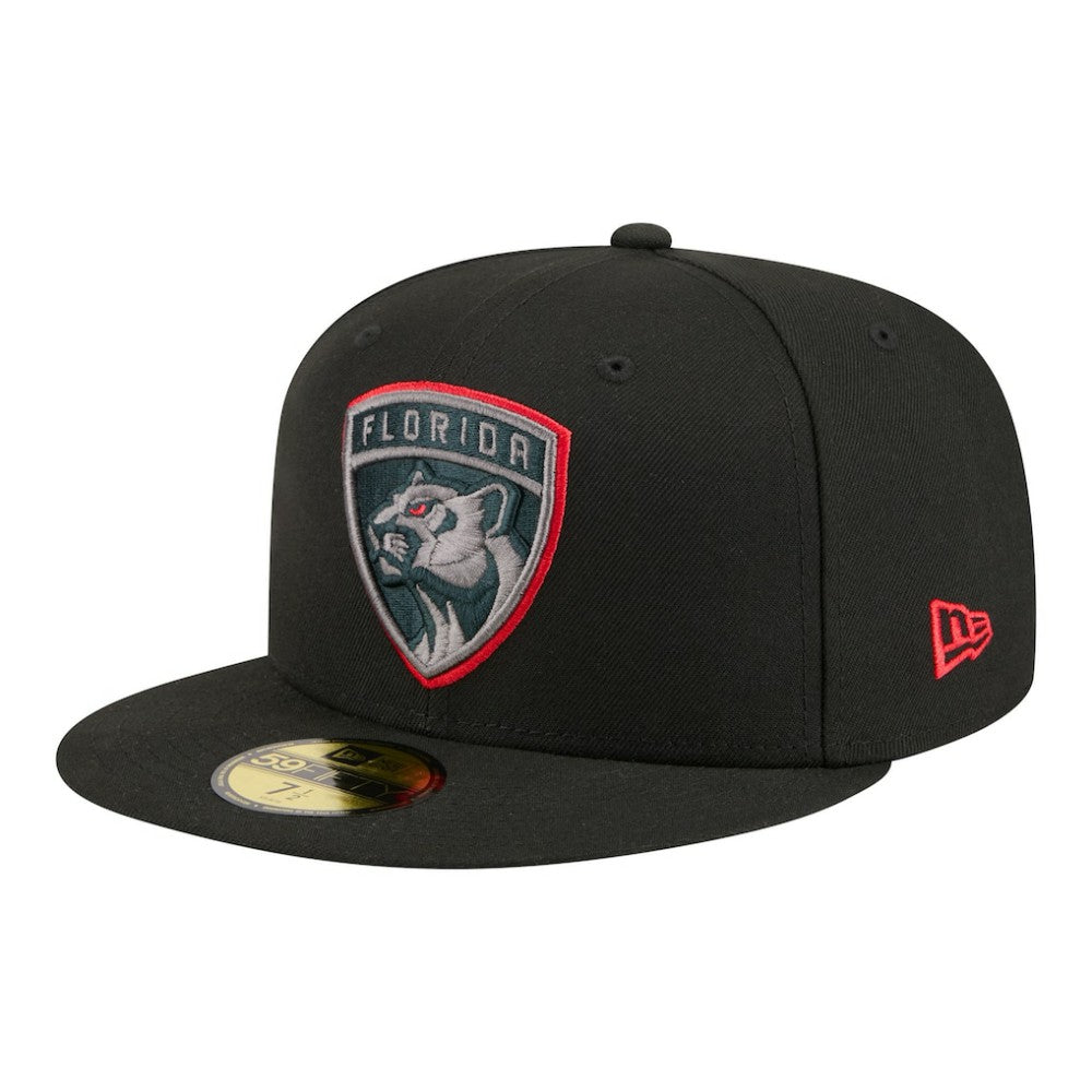 Florida Panthers New Era Color Pop 59FIFTY Fitted Hat - Black | US 203778849
