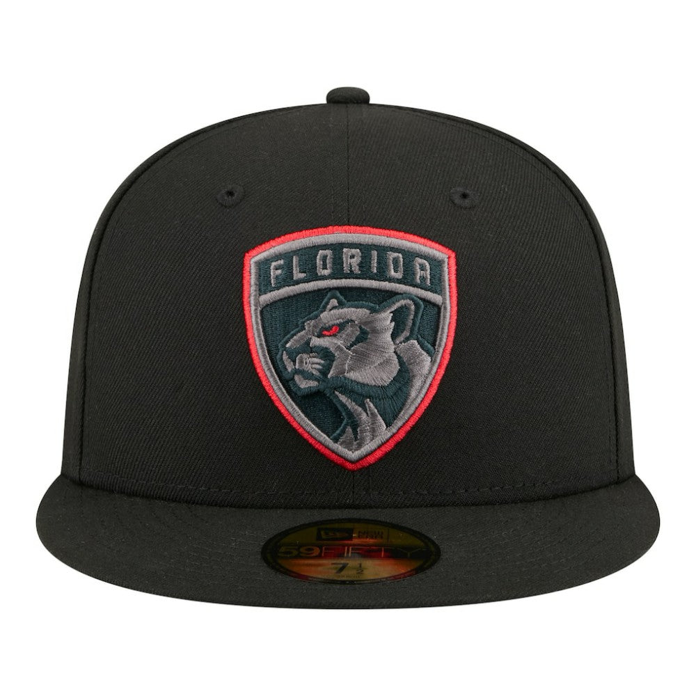 Florida Panthers New Era Color Pop 59FIFTY Fitted Hat - Black | US 203778849