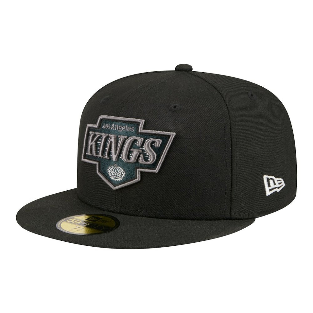 Los Angeles Kings New Era Color Pop 59FIFTY Fitted Hat - Black | US 203778850