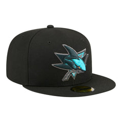 San Jose Sharks New Era Color Pop 59FIFTY Fitted Hat - Black | US 203778853