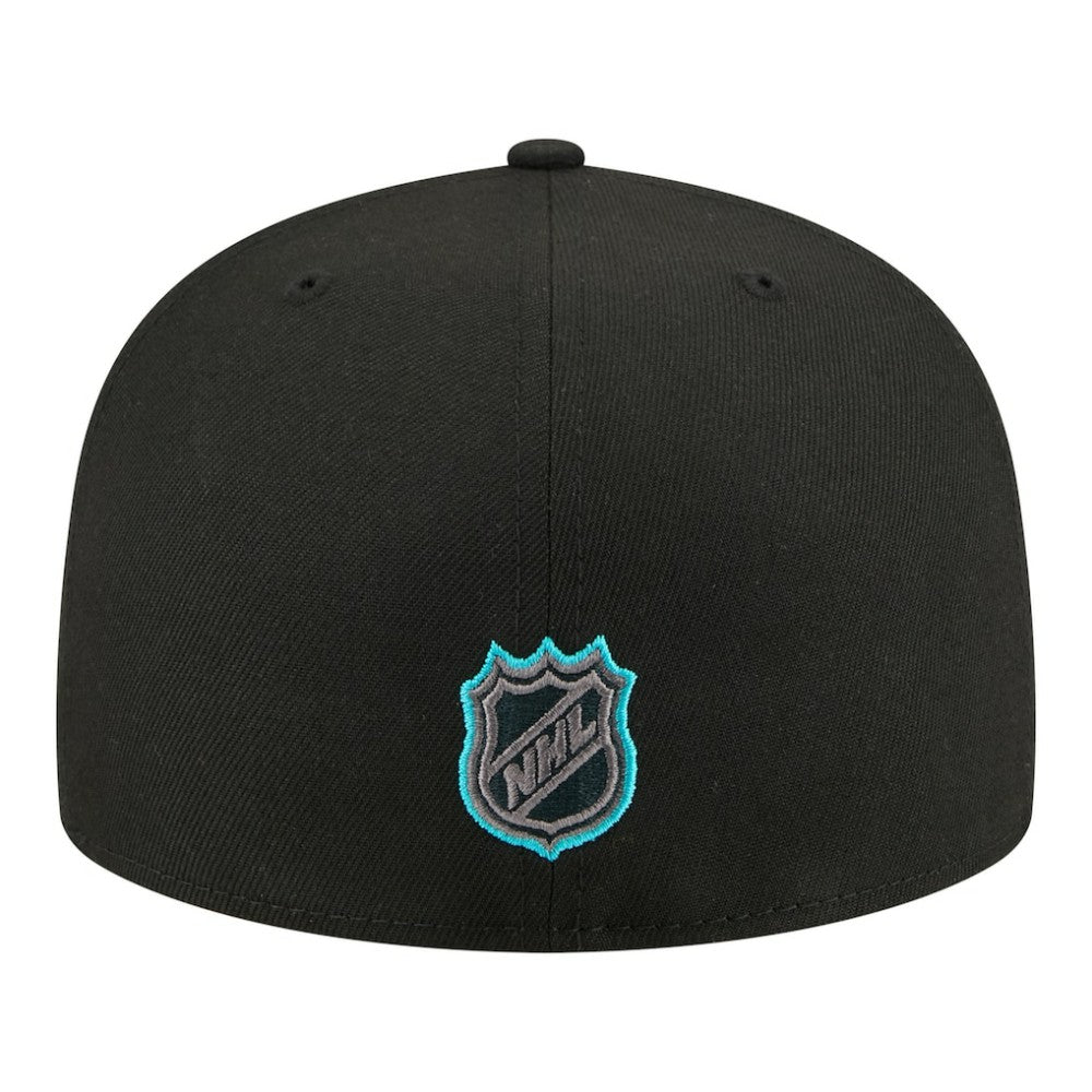 San Jose Sharks New Era Color Pop 59FIFTY Fitted Hat - Black | US 203778853