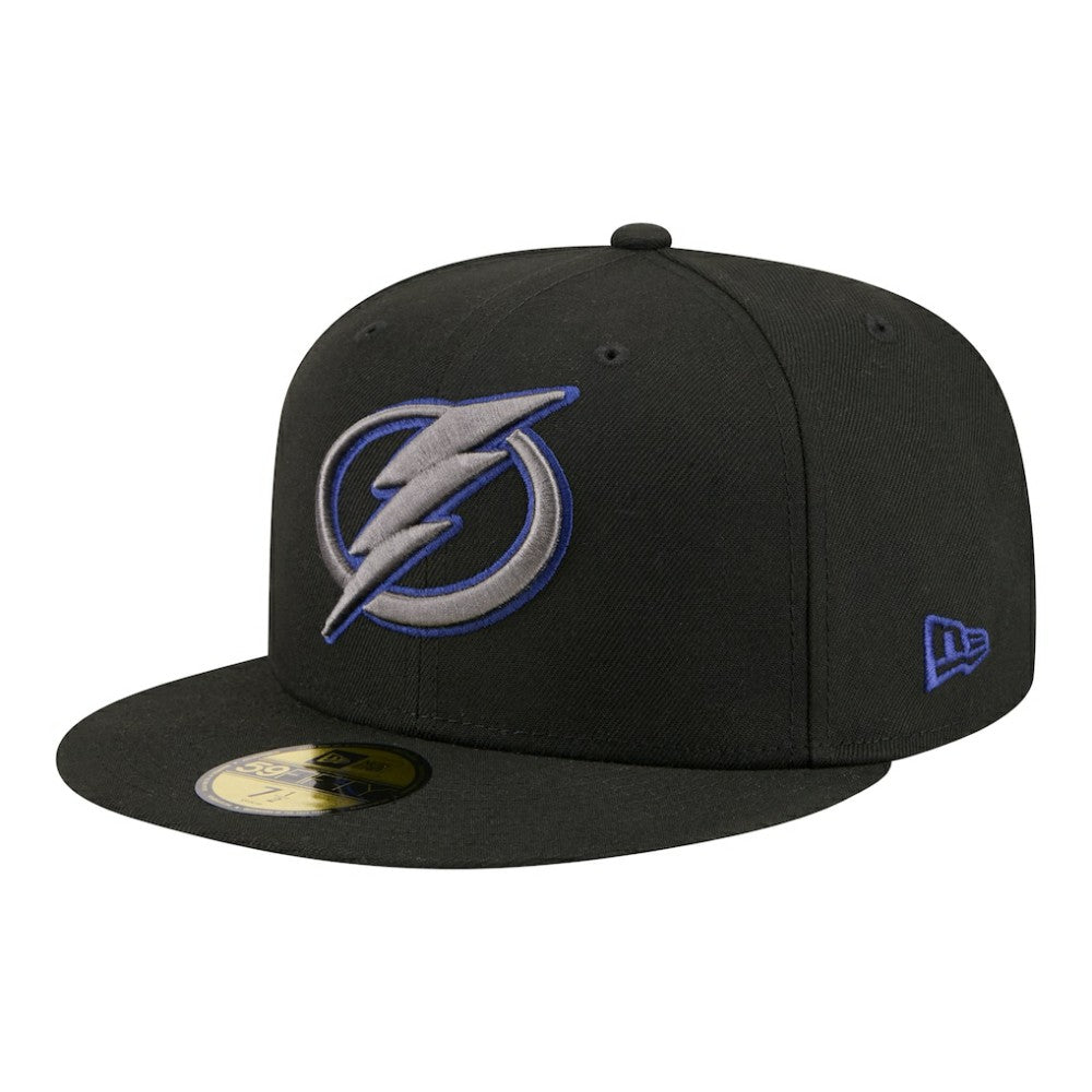 Tampa Bay Lightning New Era Color Pop 59FIFTY Fitted Hat - Black | US 203778854