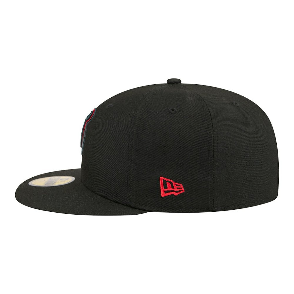 New Jersey Devils New Era Color Pop 59FIFTY Fitted Hat - Black | US 203778858