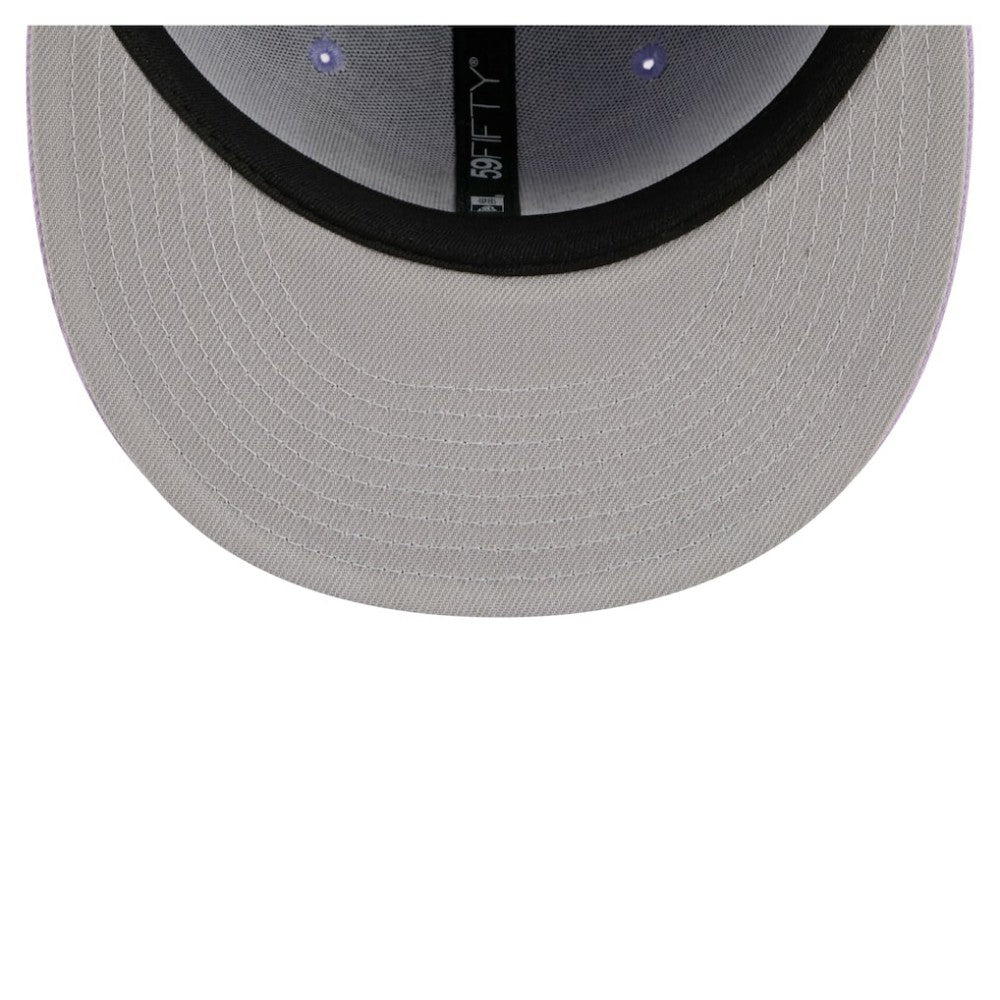 Detroit Red Wings New Era Lavender Bloom 59FIFTY Fitted Hat - Light Purple/Purple | US 203778860