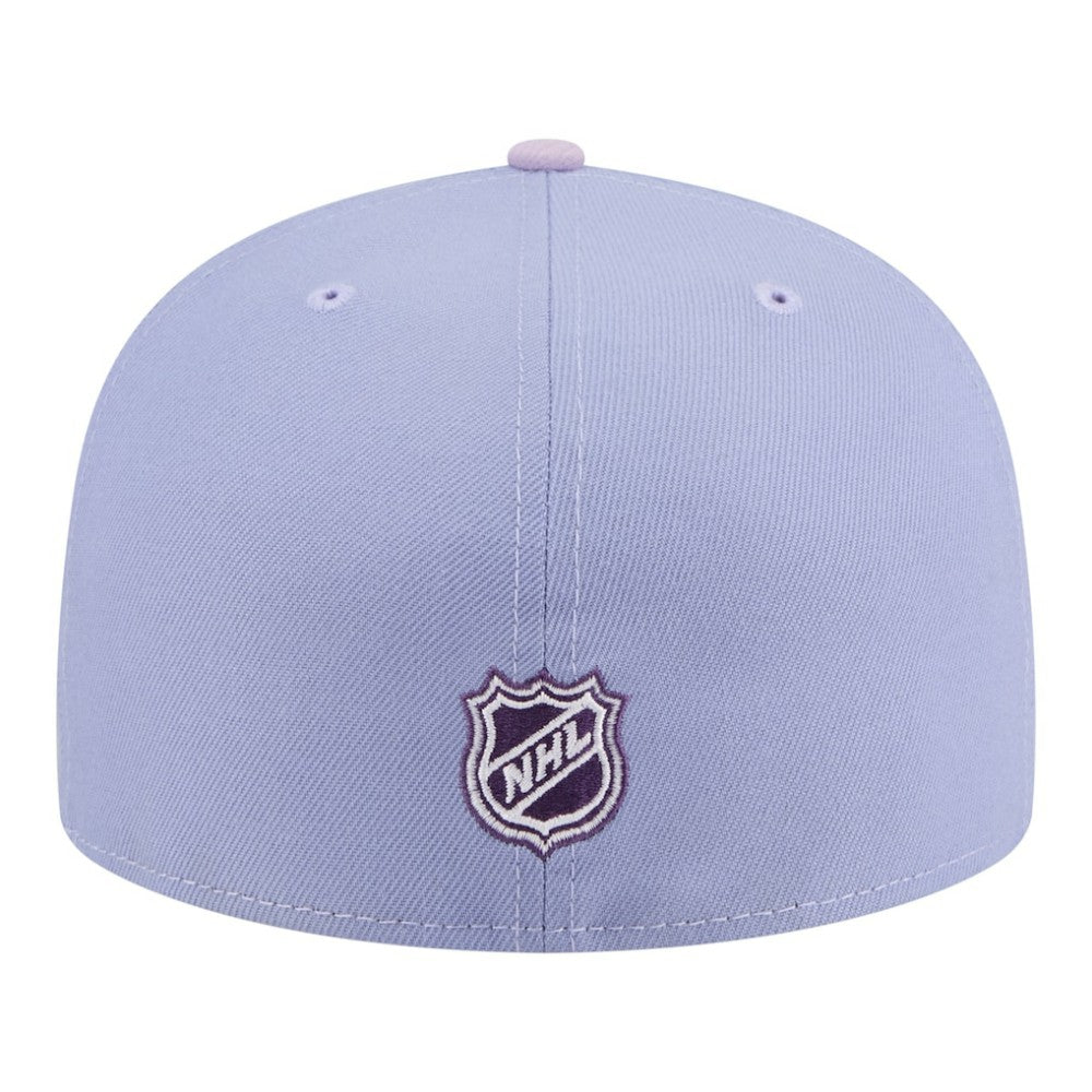 San Jose Sharks New Era Lavender Bloom 59FIFTY Fitted Hat - Light Purple/Purple | US 203778862