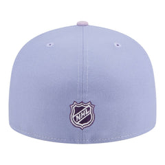 San Jose Sharks New Era Lavender Bloom 59FIFTY Fitted Hat - Light Purple/Purple | US 203778862