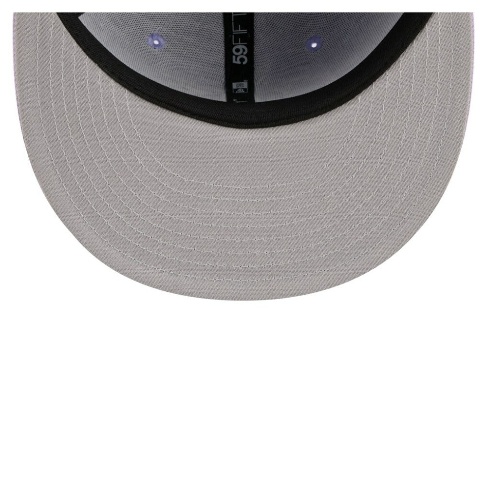 San Jose Sharks New Era Lavender Bloom 59FIFTY Fitted Hat - Light Purple/Purple | US 203778862