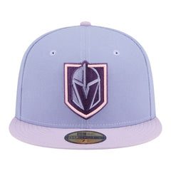Vegas Golden Knights New Era Lavender Bloom 59FIFTY Fitted Hat - Light Purple/Purple | US 203778864