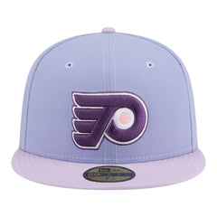 Philadelphia Flyers New Era Lavender Bloom 59FIFTY Fitted Hat - Light Purple/Purple | US 203778865