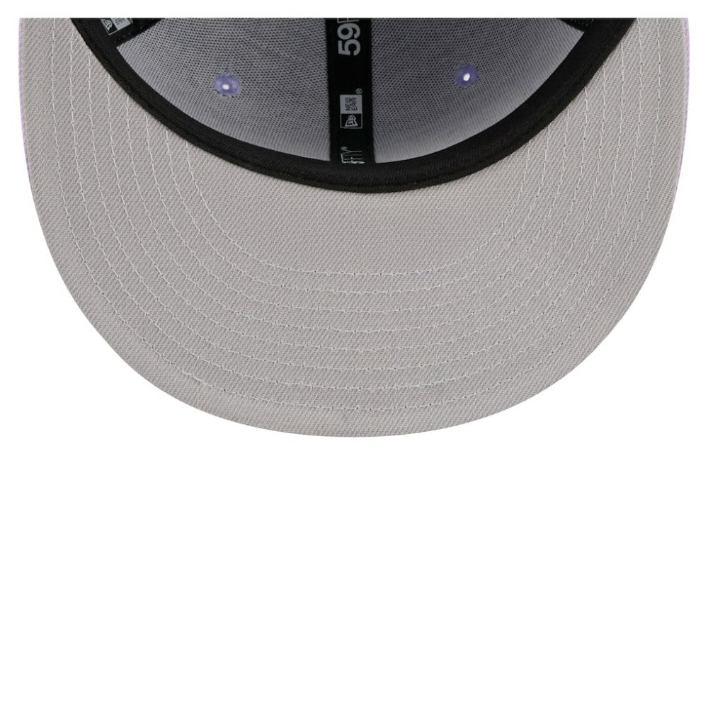 Philadelphia Flyers New Era Lavender Bloom 59FIFTY Fitted Hat - Light Purple/Purple | US 203778865