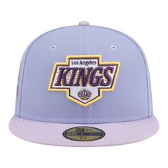 Los Angeles Kings New Era Lavender Bloom 59FIFTY Fitted Hat - Light Purple/Purple | US 203778867