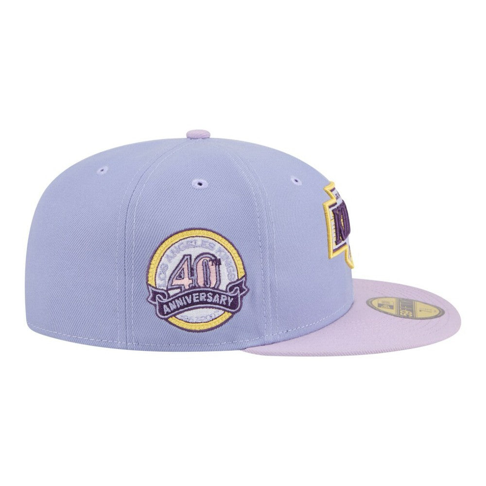 Los Angeles Kings New Era Lavender Bloom 59FIFTY Fitted Hat - Light Purple/Purple | US 203778867