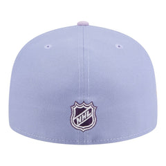 New York Rangers New Era Lavender Bloom 59FIFTY Fitted Hat - Light Purple/Purple | US 203778869