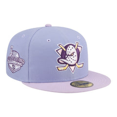 Anaheim Ducks New Era Lavender Bloom 59FIFTY Fitted Hat - Light Purple/Purple | US 203778870