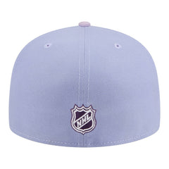 Anaheim Ducks New Era Lavender Bloom 59FIFTY Fitted Hat - Light Purple/Purple | US 203778870
