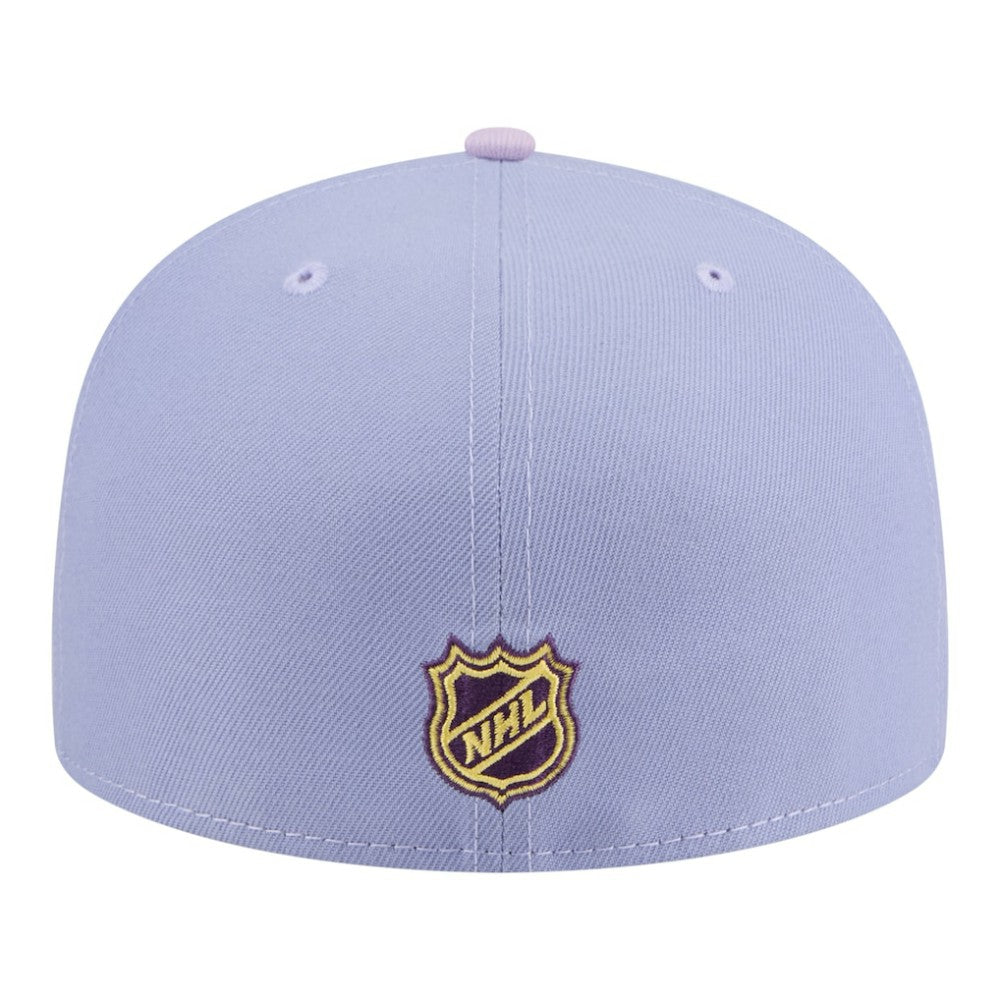 Chicago Blackhawks New Era Lavender Bloom 59FIFTY Fitted Hat - Light Purple/Purple | US 203778872
