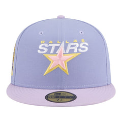 Dallas Stars New Era Lavender Bloom 59FIFTY Fitted Hat - Light Purple/Purple | US 203778873