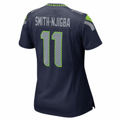 Jaxon Smith-Njigba Seattle Seahawks Women's Super Bowl LX Patch Game Jersey - College Navy Jerseys