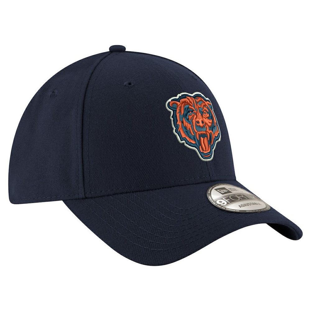 Chicago Bears New Era Youth 9FORTY Adjustable Hat - Navy Hats