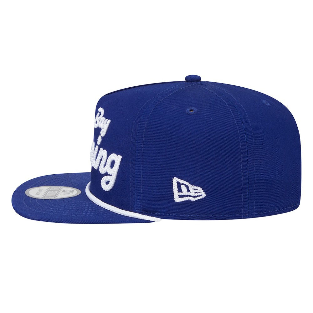 Tampa Bay Lightning New Era Team Text Golfer Adjustable Hat - Blue | US 203787572