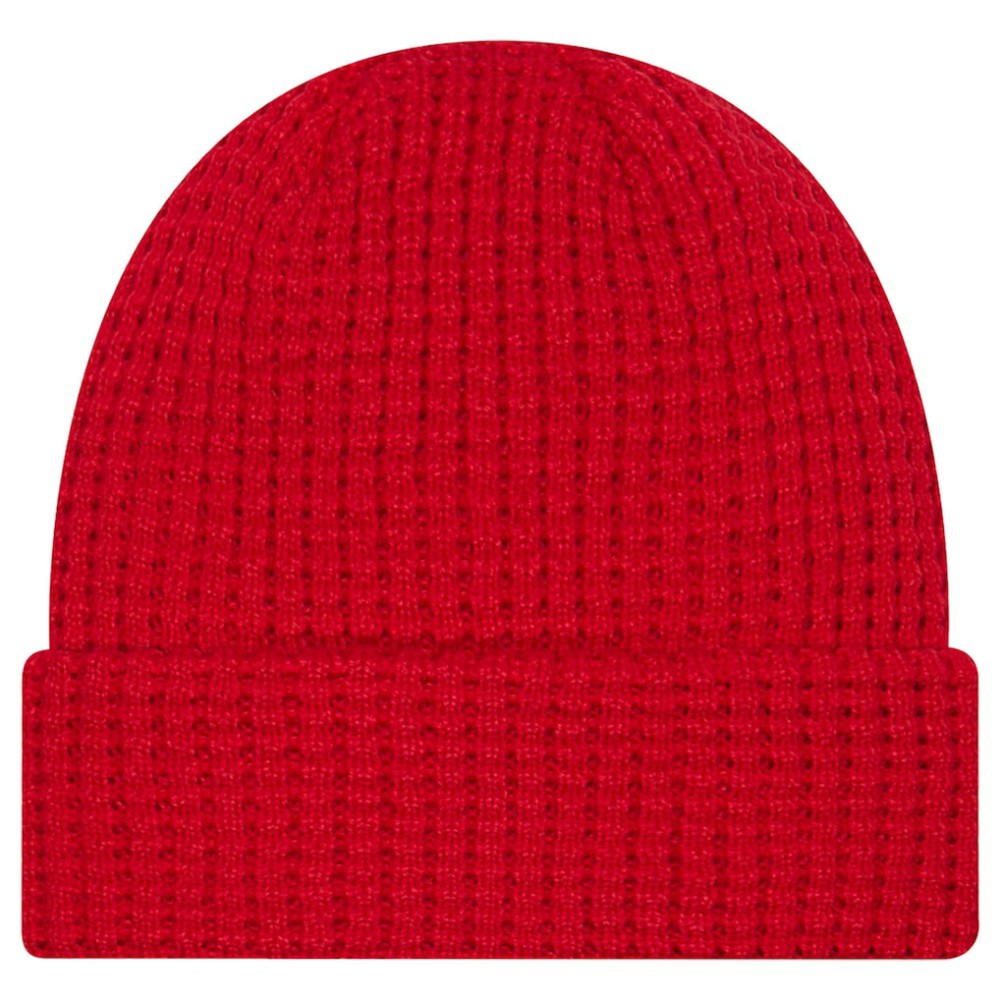 Carolina Hurricanes New Era Waffle Cuffed Knit Hat - Red | US 203787579
