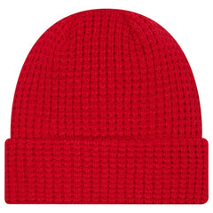 Carolina Hurricanes New Era Waffle Cuffed Knit Hat - Red | US 203787579