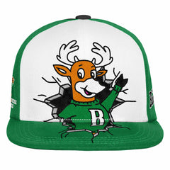 Milwaukee Bucks Youth Mascot Snapback Hat Green - Mitchell & Ness