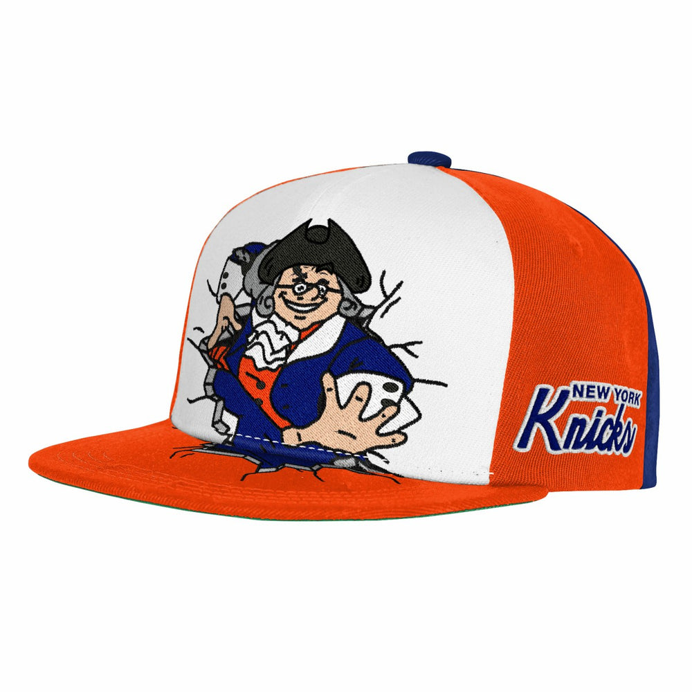 New York Knicks Youth Mascot Snapback Hat Royal - Mitchell & Ness outlet