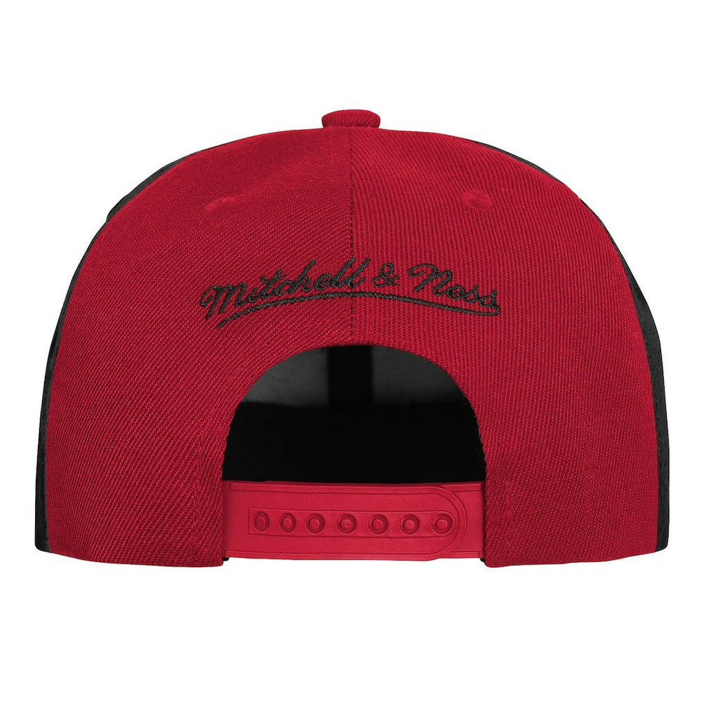 Chicago Bulls Youth Mascot Snapback Hat Black - Mitchell & Ness
