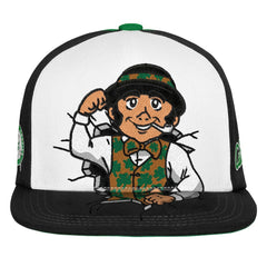 Boston Celtics Youth Mascot Snapback Hat Green - Mitchell & Ness