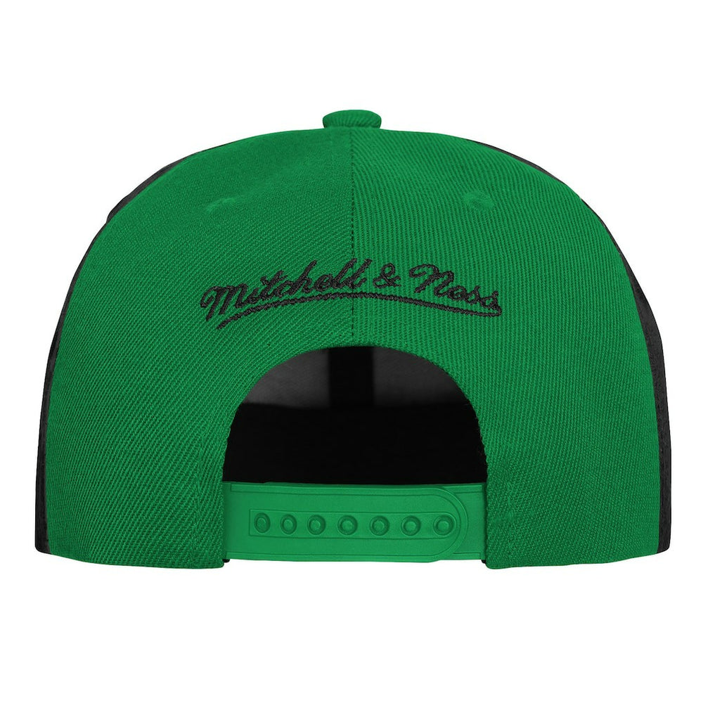 Boston Celtics Youth Mascot Snapback Hat Green - Mitchell & Ness