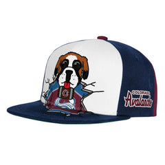 Colorado Avalanche Mitchell & Ness Youth Mascot Snapback Hat - Maroon | US 203788031