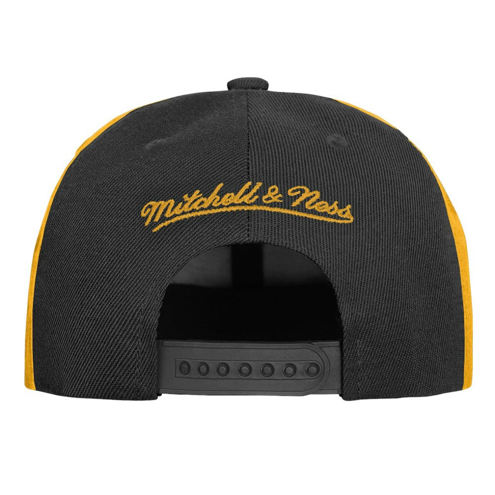 Boston Bruins Mitchell & Ness Youth Mascot Snapback Hat - Black | US 203788033