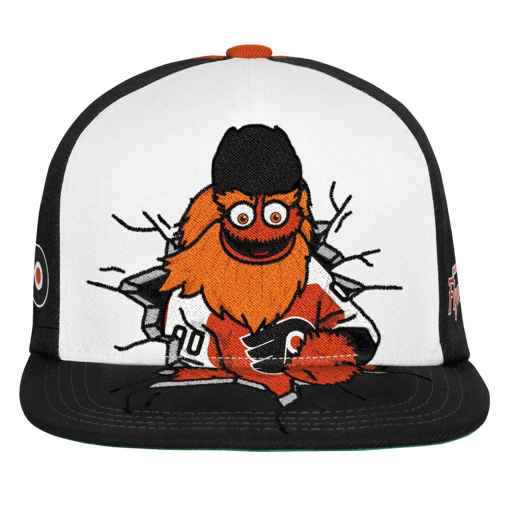 Philadelphia Flyers Mitchell & Ness Youth Mascot Snapback Hat - Orange | US 203788036