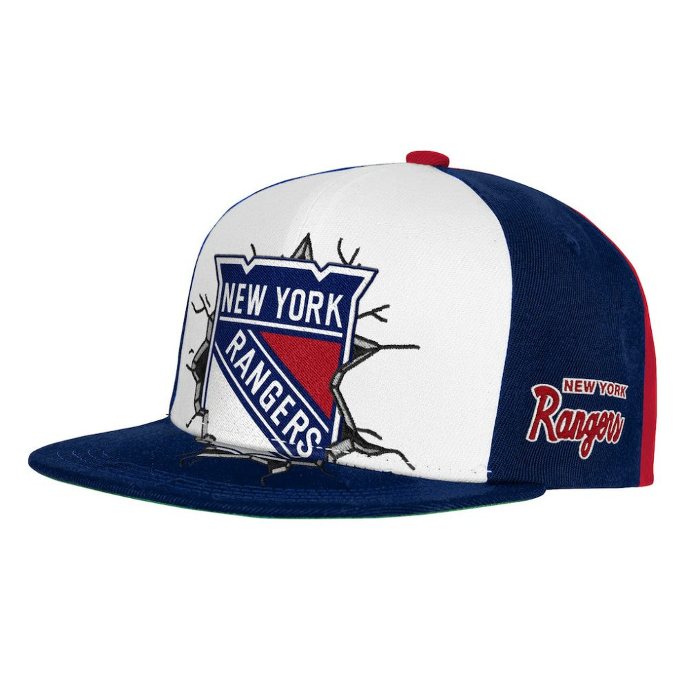 New York Rangers Mitchell & Ness Youth Mascot Snapback Hat - Navy | US 203788040