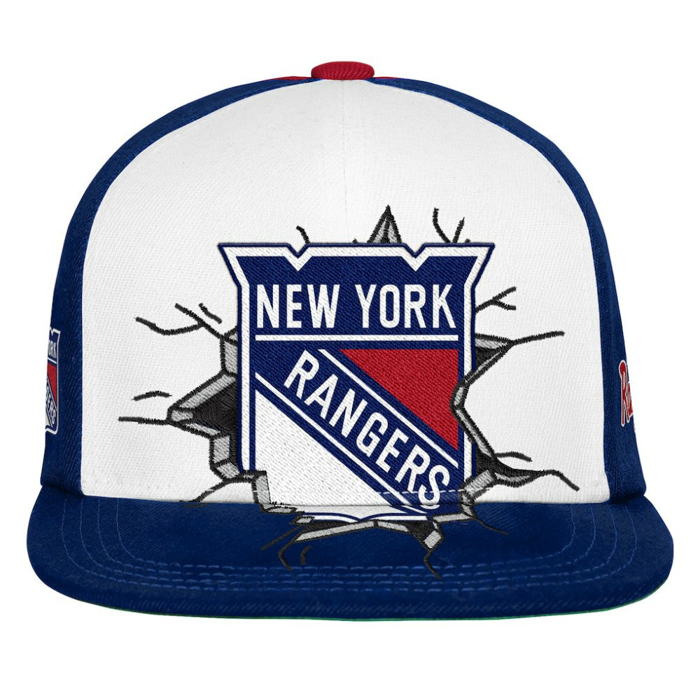 New York Rangers Mitchell & Ness Youth Mascot Snapback Hat - Navy | US 203788040